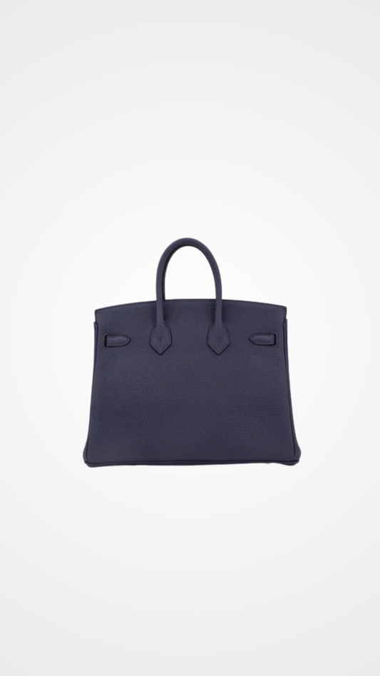 Bleu Nuit Togo Birkin 25 Gold Hardware Gold Hardware