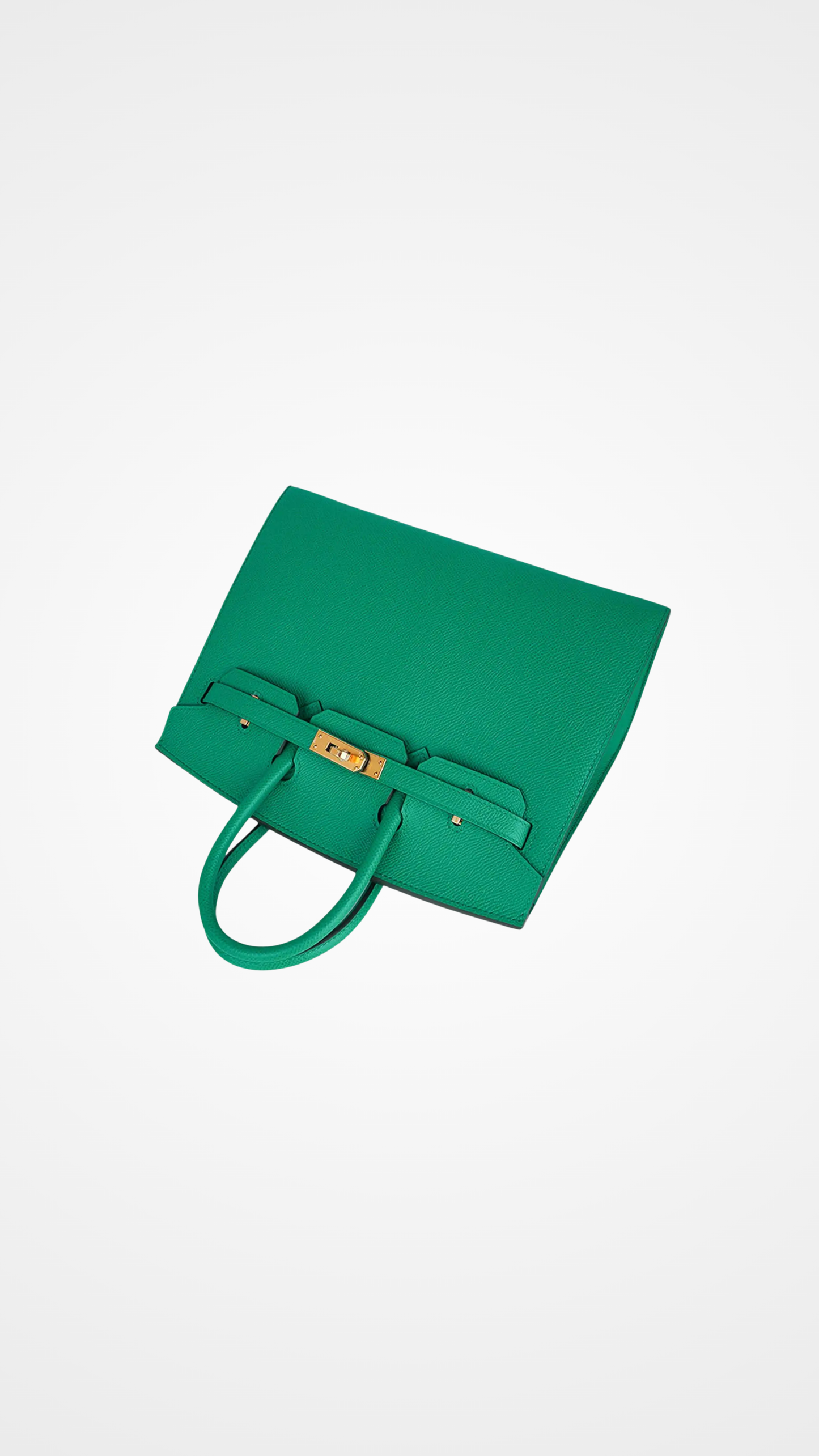 Sellier 25 Bag Vert Jade Gold Hardware Epsom Leather
